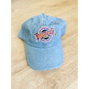 VTG Y2K Fudruckers Logo Denim Hat One Size Cotton Adjustable